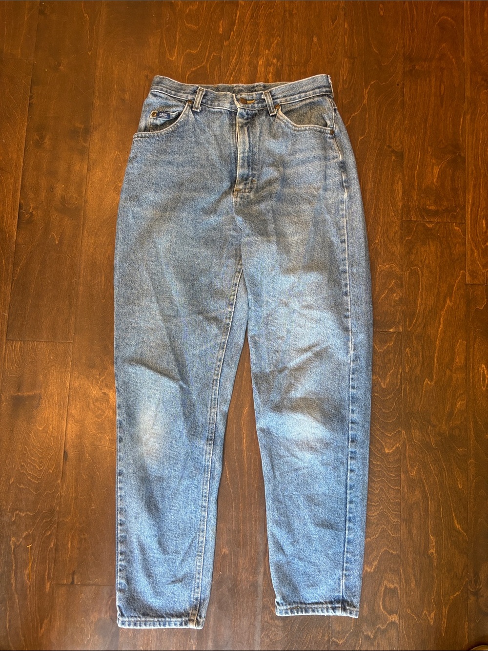 Lee Women's Straight Leg Jeans in Light Blue Wash